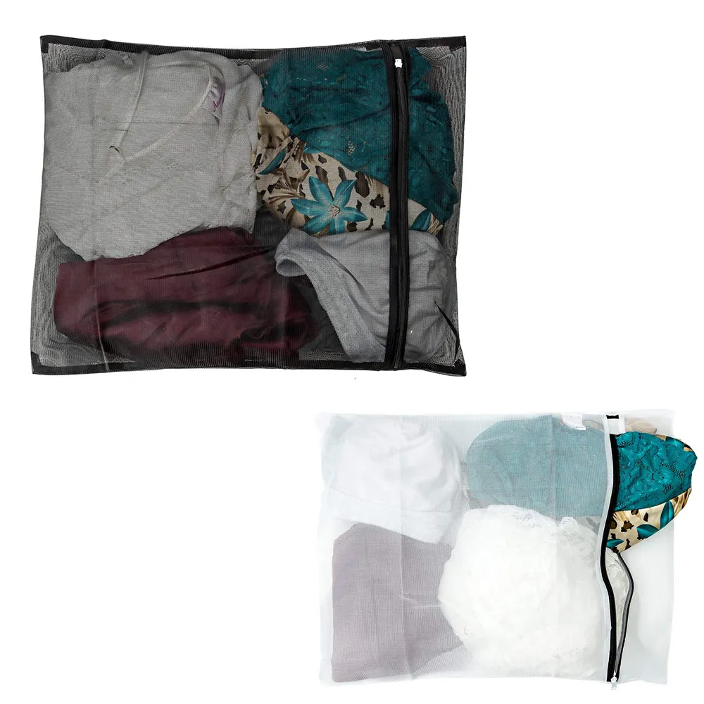 5 X Laundry Wash Bag Lingerie Mesh Delicate Bra Underwear Pantie Hose Sock L XL