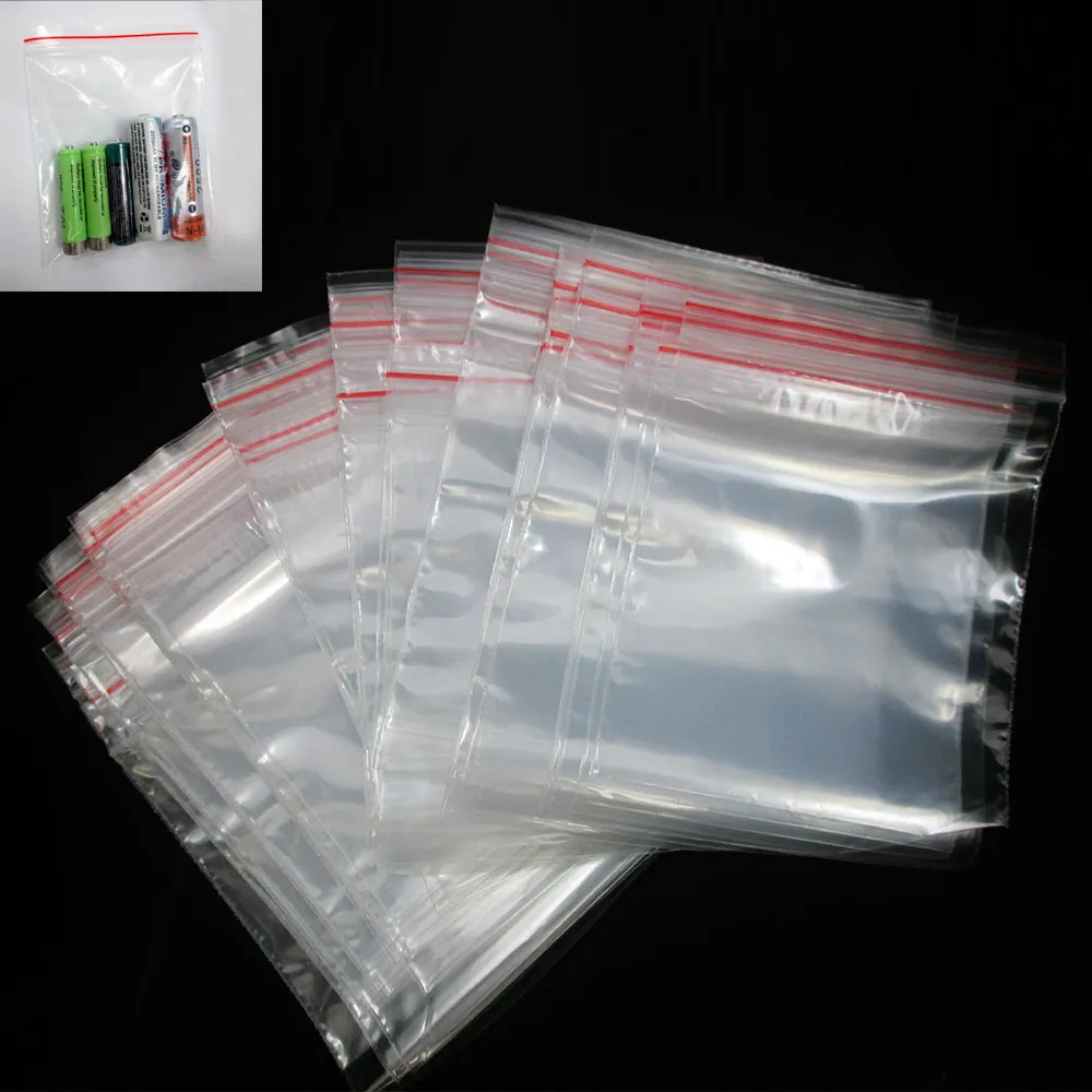 500 3" X 4" Reclosable Bags Clear Poly Bag Small Baggies Heavyduty 2Mil