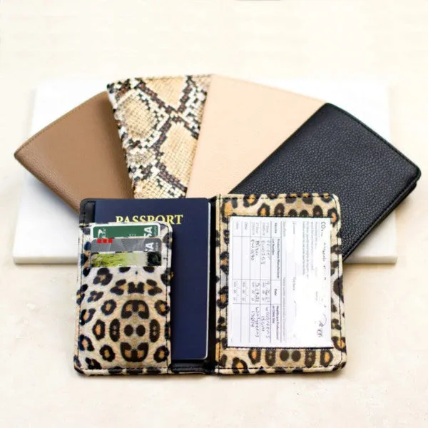 Aili's Corner Passport and Vaccine Credit Card Wallet