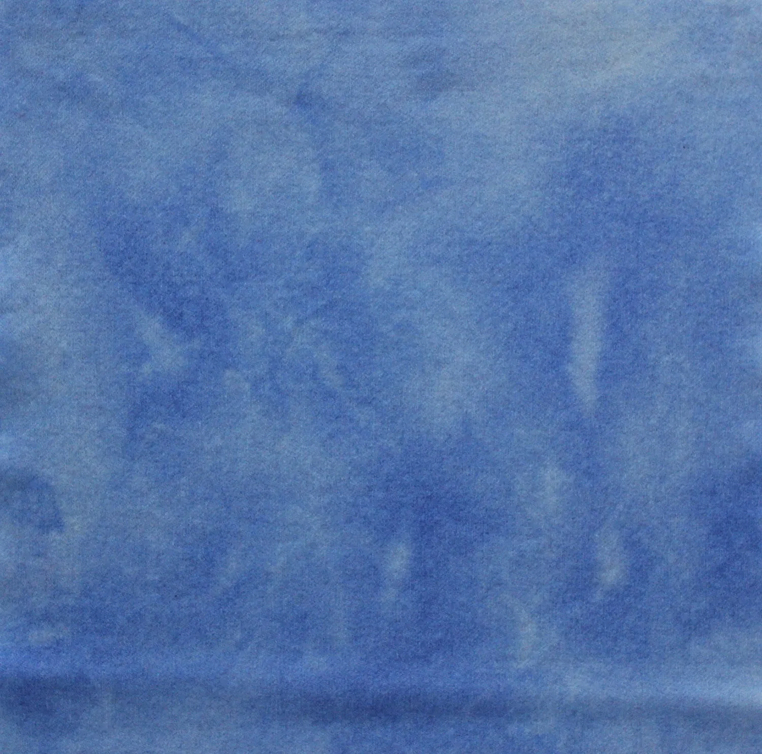 ALPINE BLUE Hand Dyed YARD Wool Fabric for Wool Applique and Rug Hooking