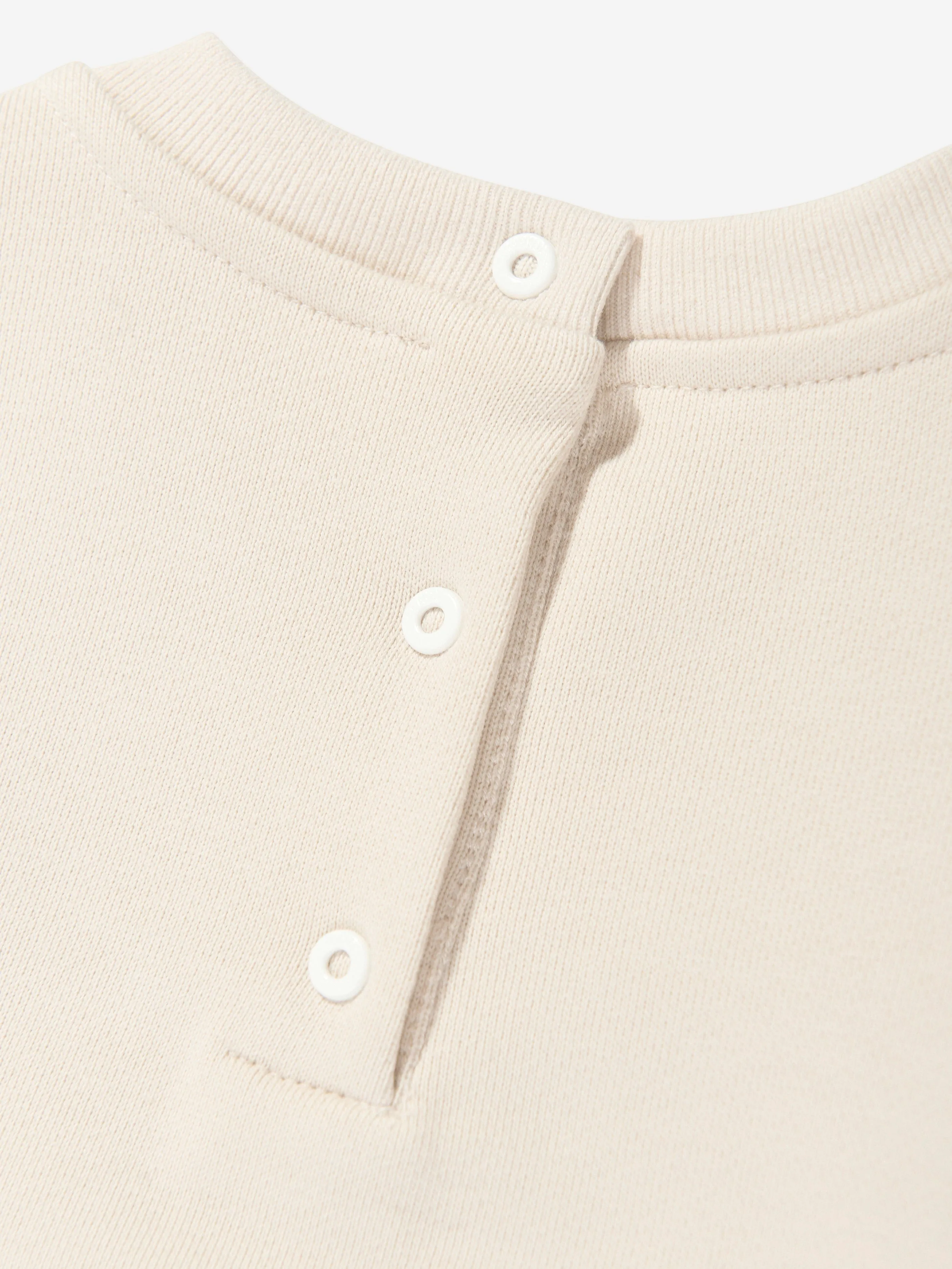 Fendi Baby Boys Logo Sweatshirt in Beige