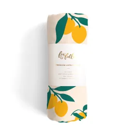 Fox & Fallow Organic Muslin Wrap - Lemons