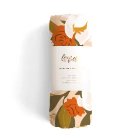 Fox & Fallow Organic Muslin Wrap - Magnolias