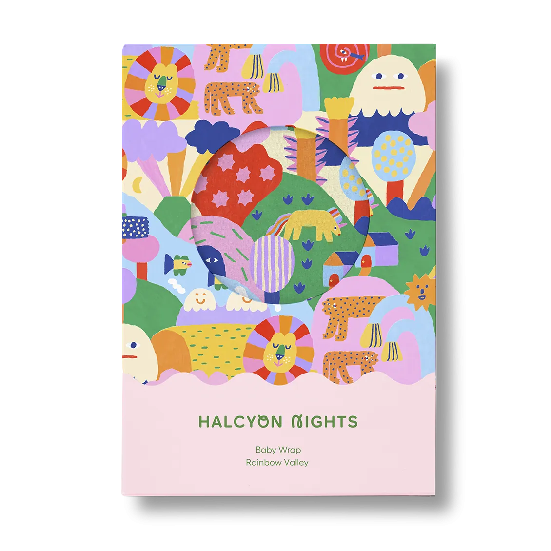 Halcyon Nights Baby Wrap - Rainbow Valley