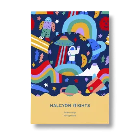 Halcyon Nights Baby Wrap - Rocket Ride