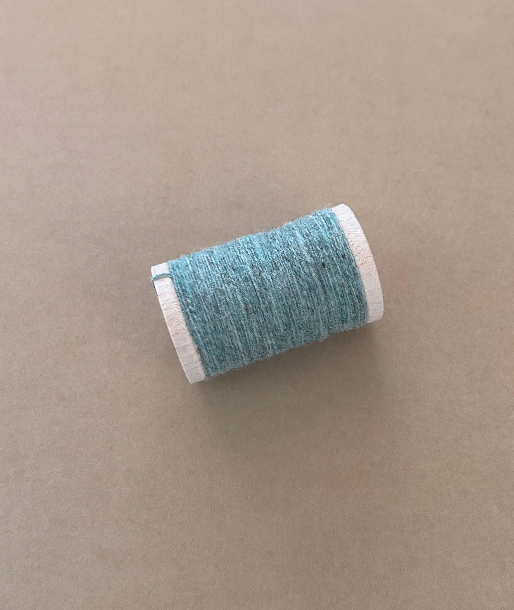 Light TEAL GREEN Hand Dyed Fat QUARTER Wool Fabric for Wool Applique and Rug Hooking