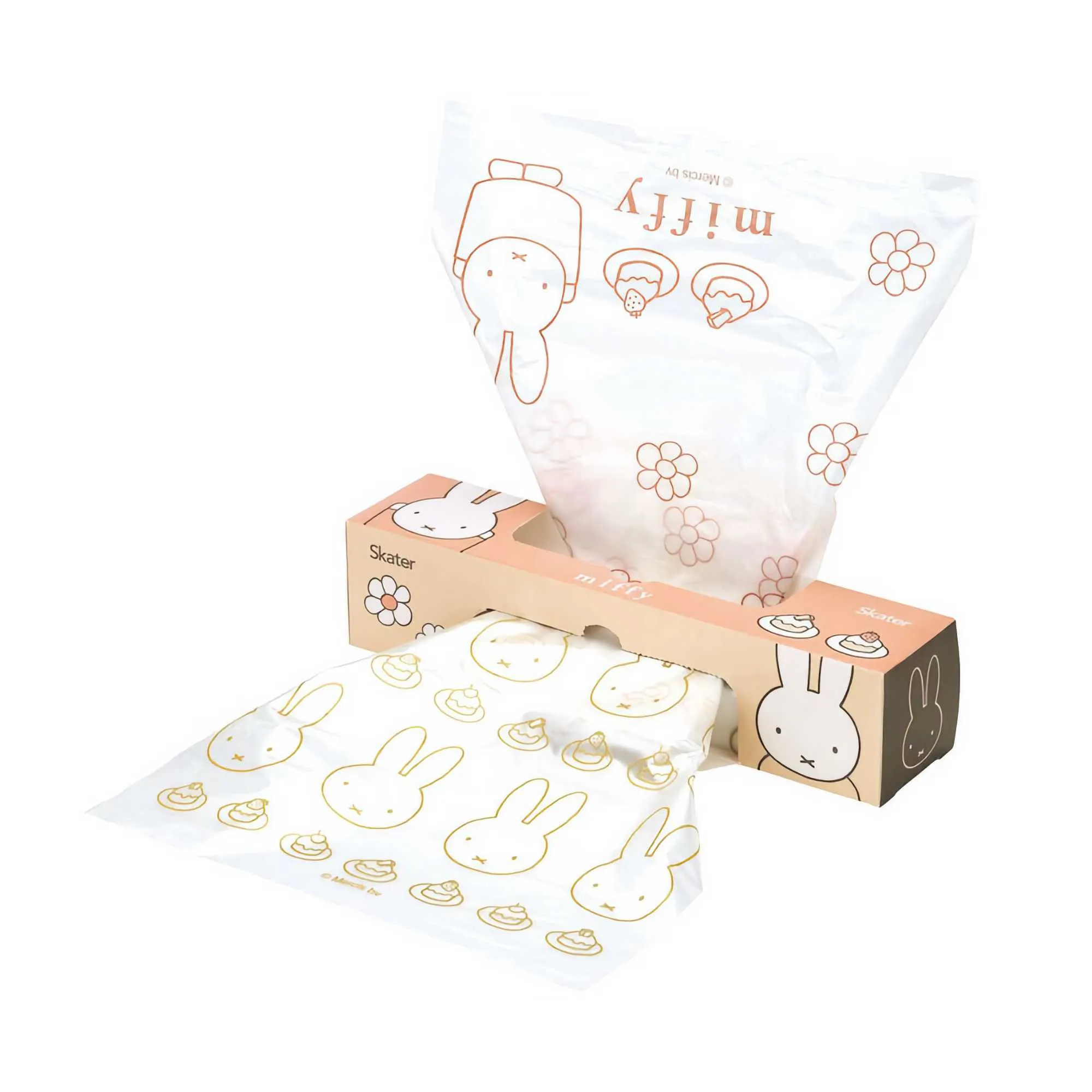 Miffy Wakuwakupack Storage Bags 40pcs