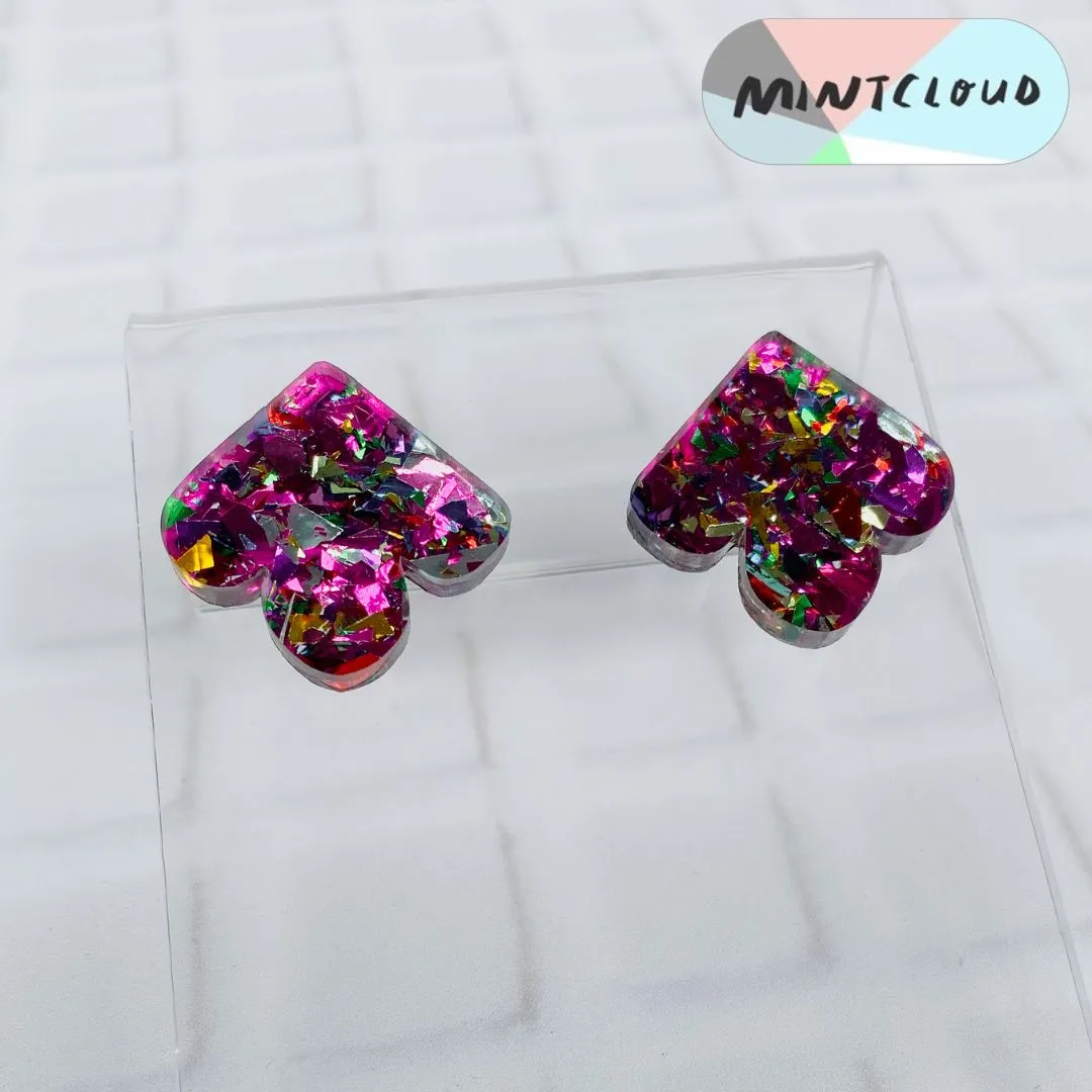 Mintcloud Floral Stud - Various Colours