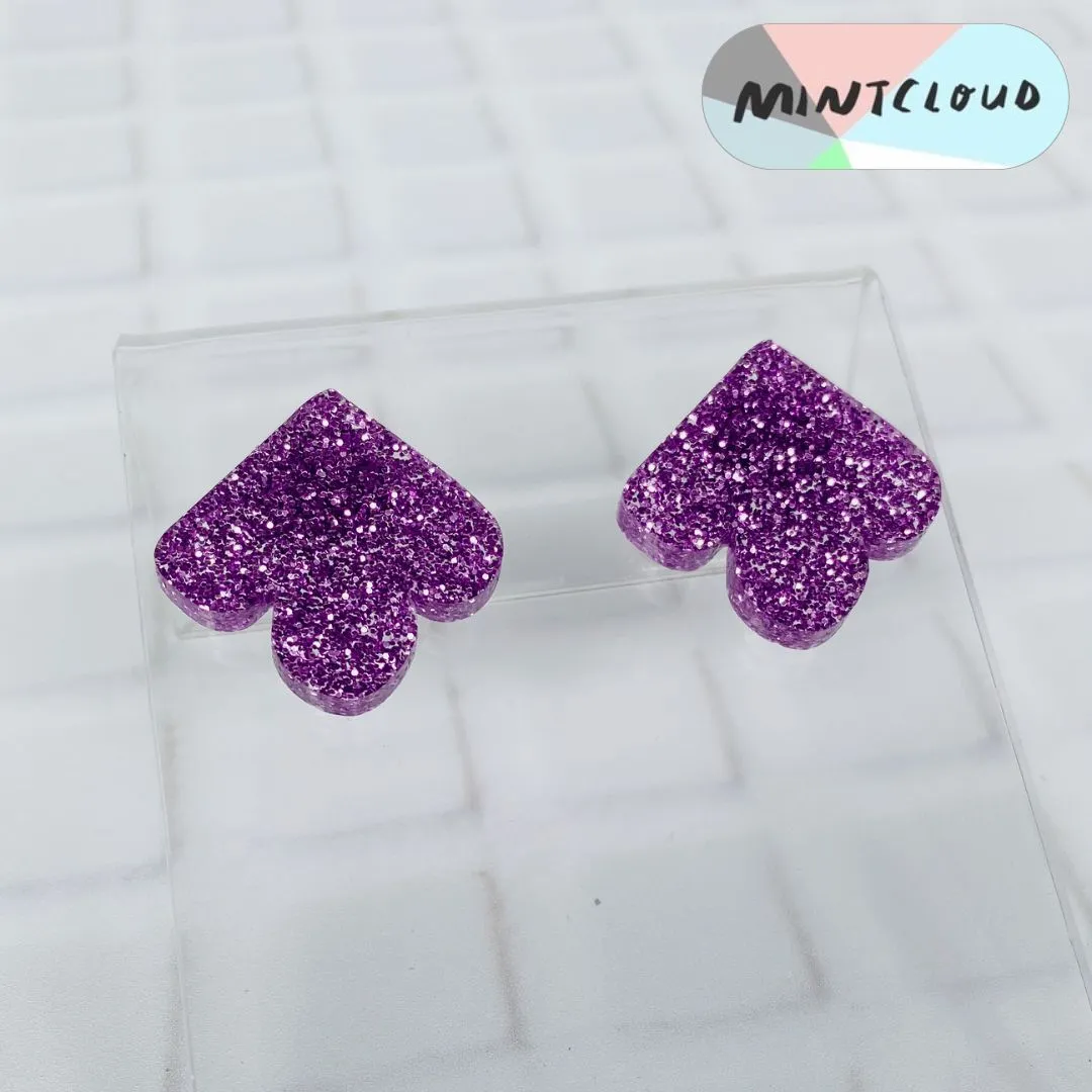 Mintcloud Floral Stud - Various Colours