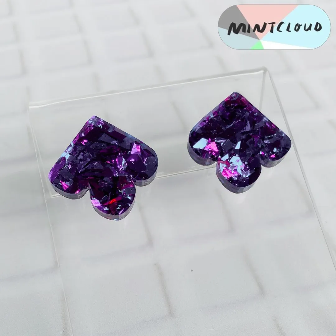 Mintcloud Floral Stud - Various Colours