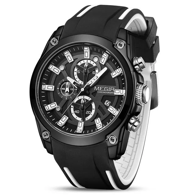 Top Brand Luxury Chronograph Man Watch.