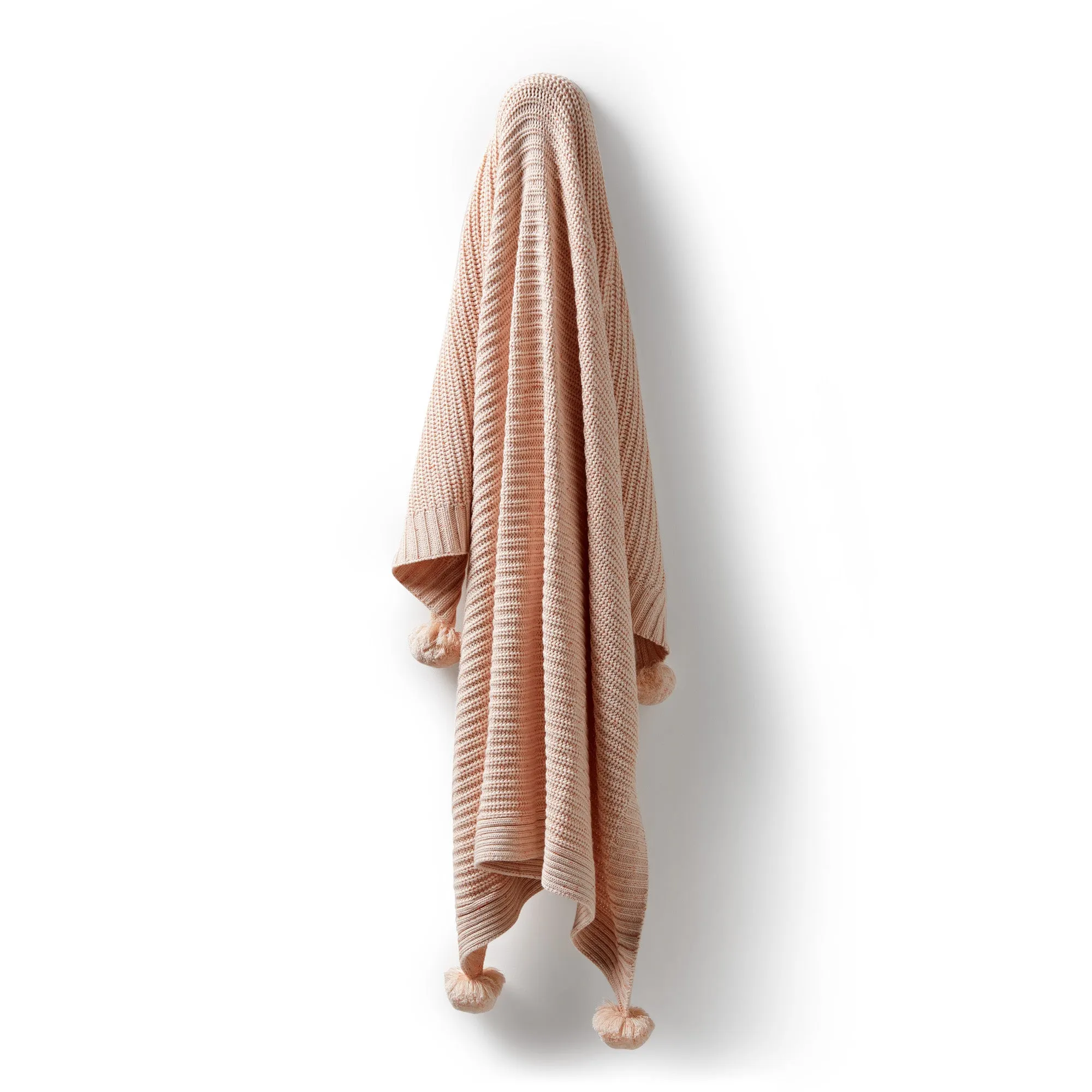 Wilson and Frenchy Organic Knitted Blanket - Fairy Floss